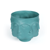 Edgar Multi Faced Planter Pine Green - Home4u